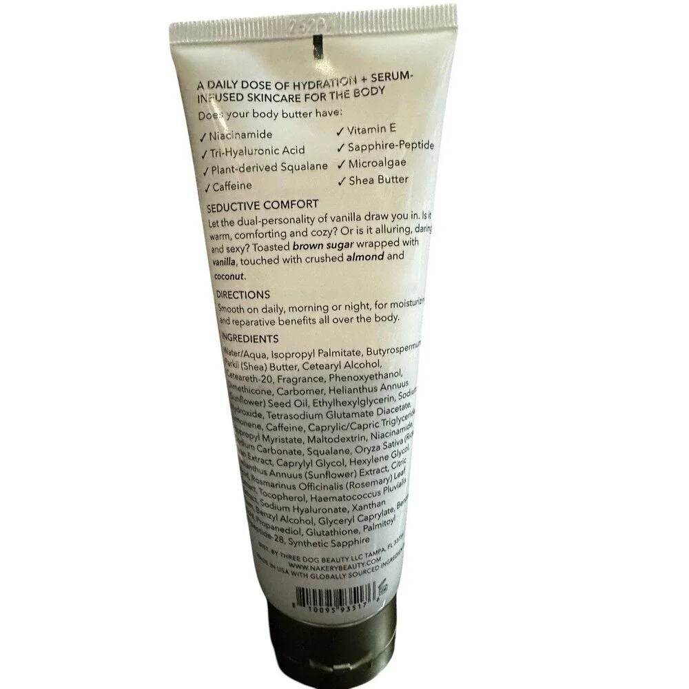 Nakery Beauty Skin Toning Body Butter Seductive Comfort 100mL Smoothing + Repair